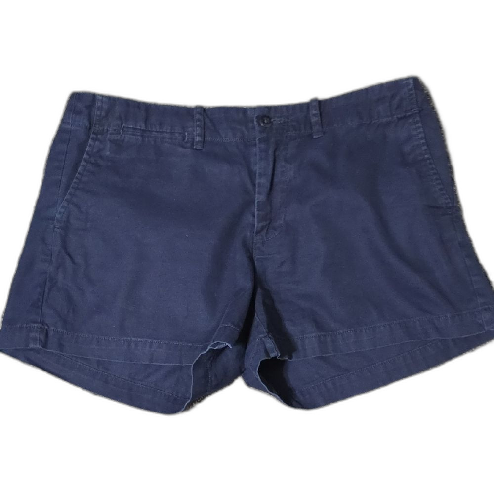 Ralph Lauren Navy Bermuda Cotton Shorts